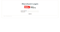 Desktop Screenshot of admin.pricecheck.co.za